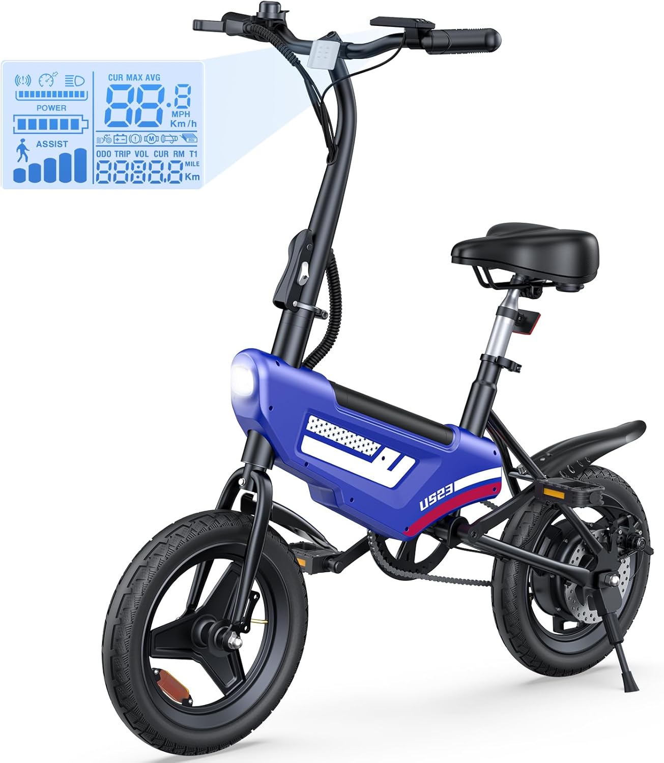 Urban Go Folding Electric Bike for Adults（US23）